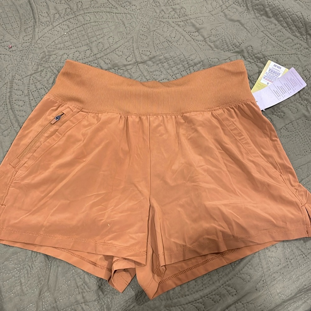 New women’s All In Motion shorts.